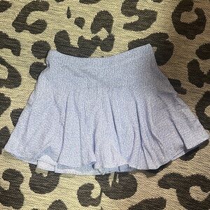 Hollister Light Blue Skater Skirt